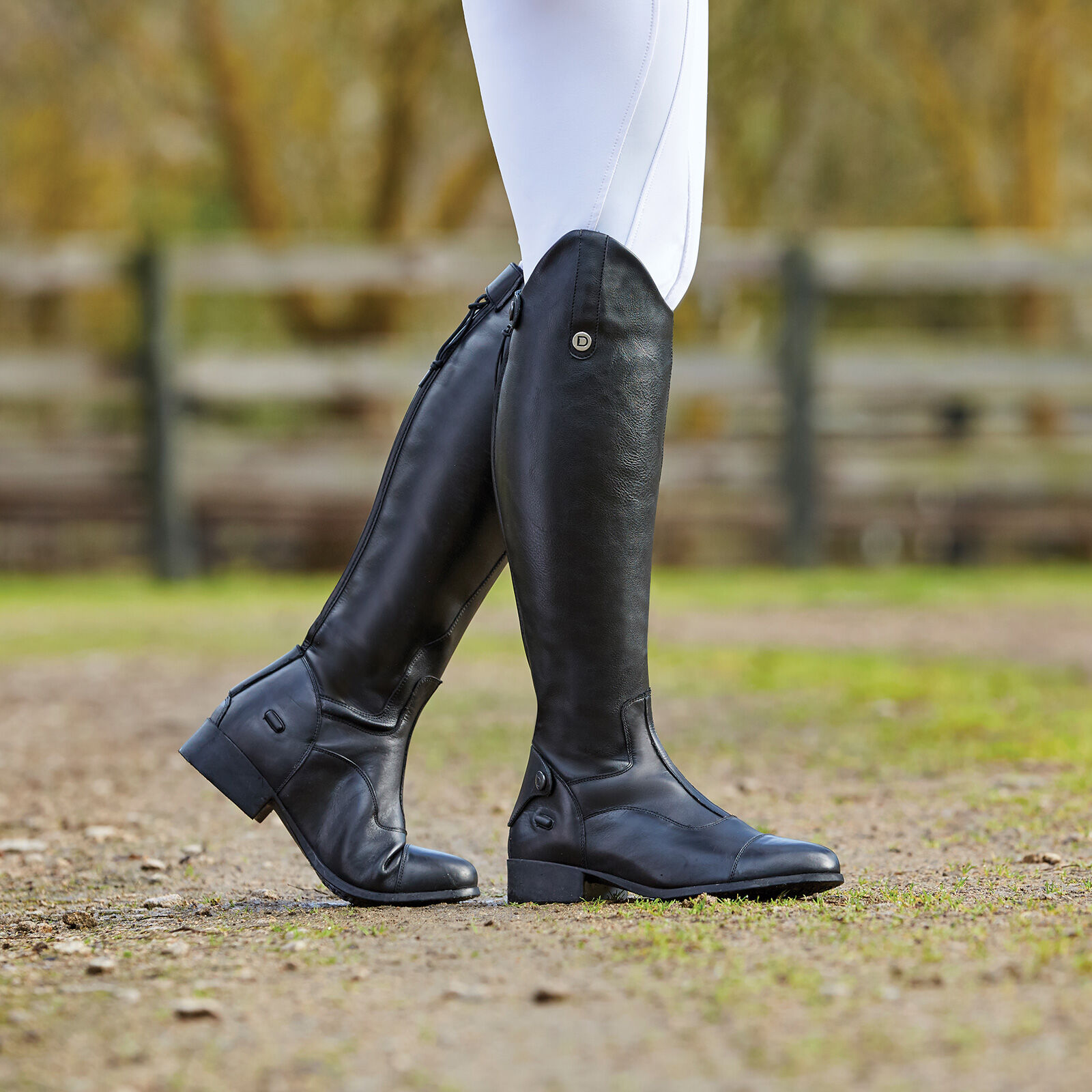 Black All Sizes Dublin Galtymore Field Womens Boots Long Riding 